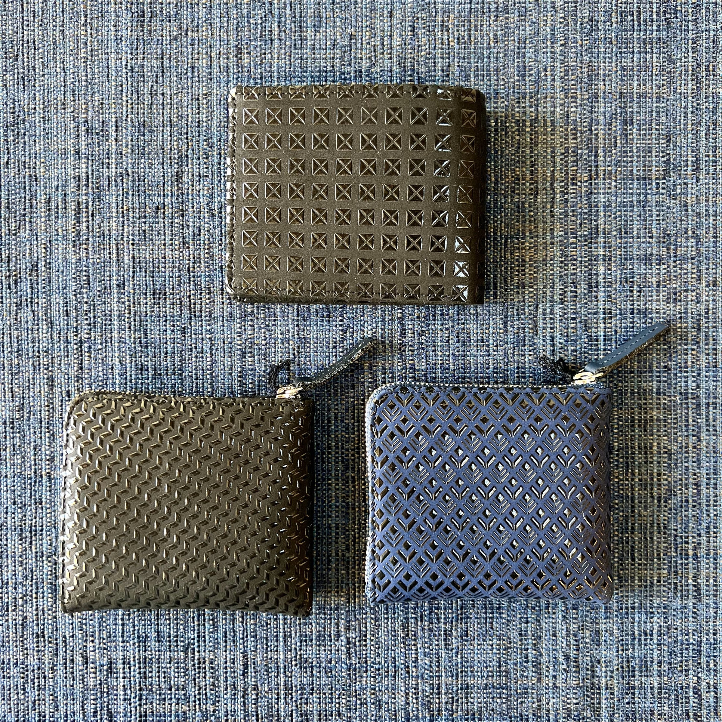 ショルダーバッグ・ポシェット ^BLACKPURPLE^ Takara Multi Eyelet Card Wallet Red BP24SSCD0 Authentic Prada Card Case Boxed Accordion GL Logo Vitello